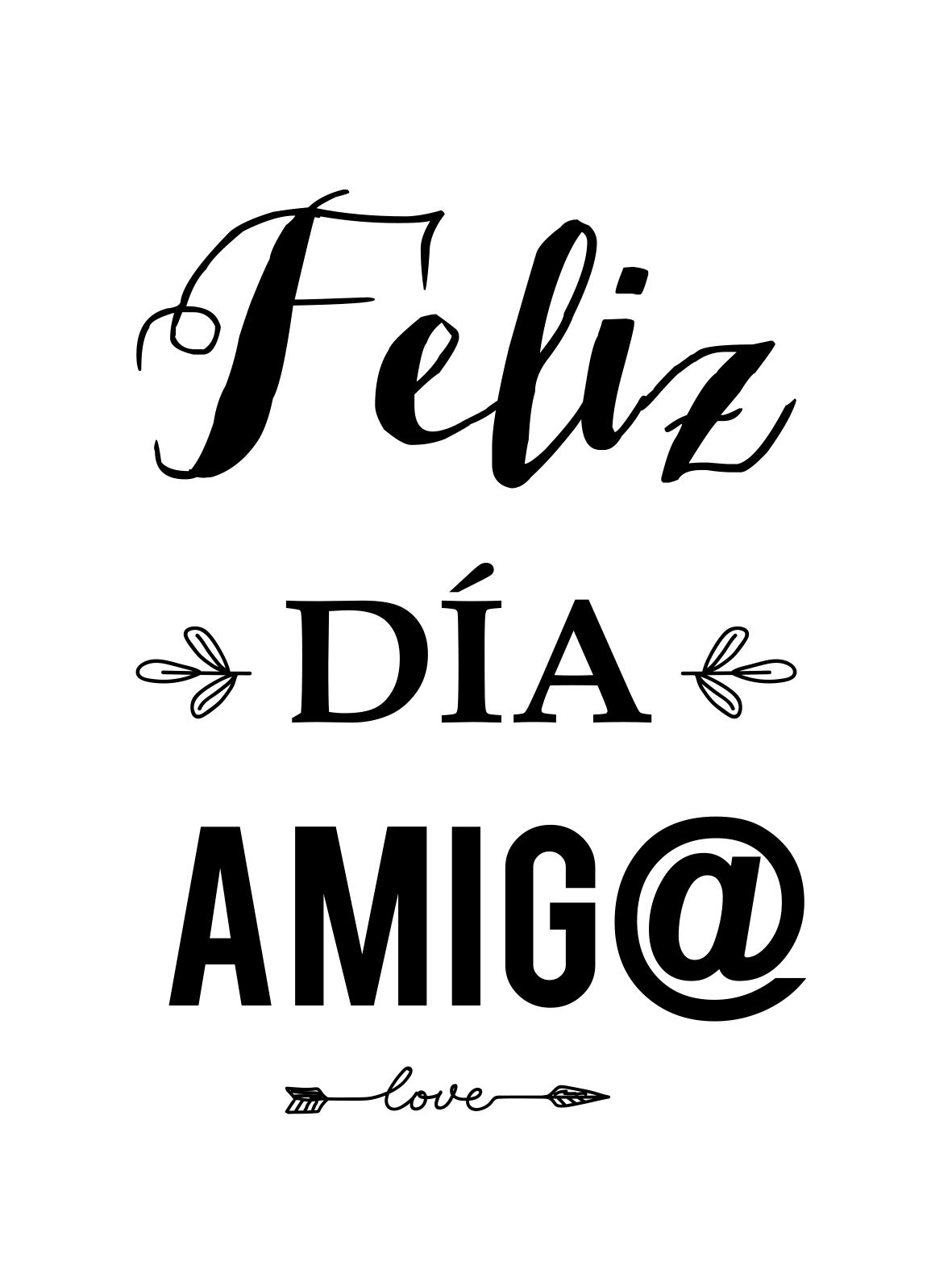 lamina Feliz Día Amig@