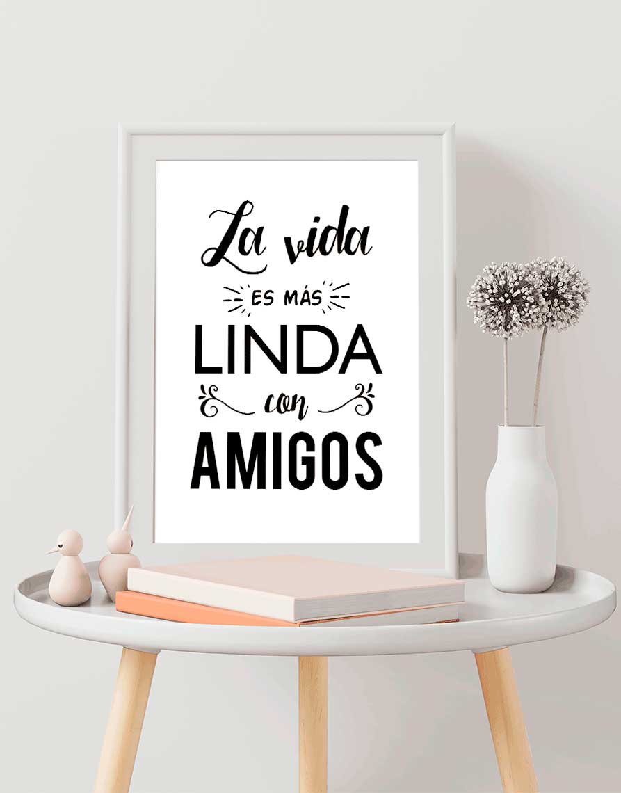 la vida es mas linda con amigas