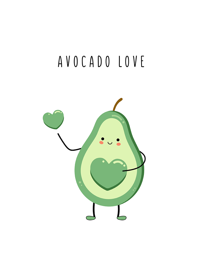 lamina Avocado Love