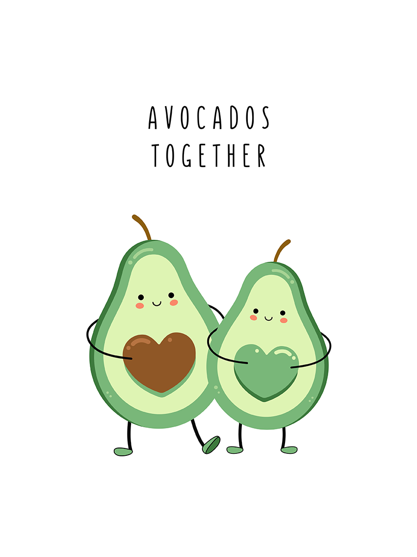 lamina Avocado Together