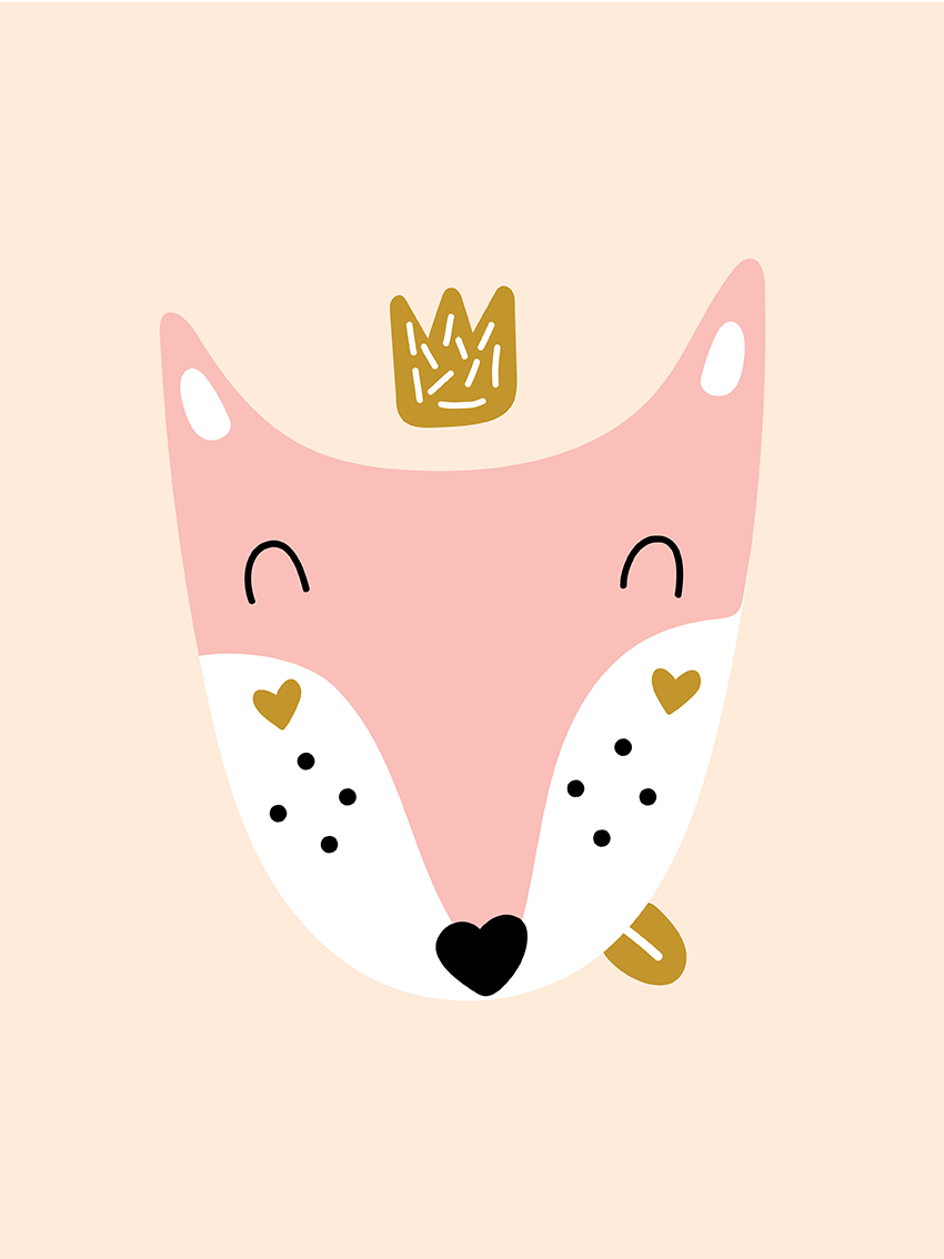 lamina Cute Fox
