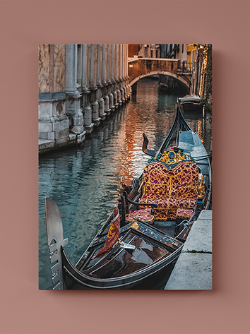 fotolienzo gondola venecia