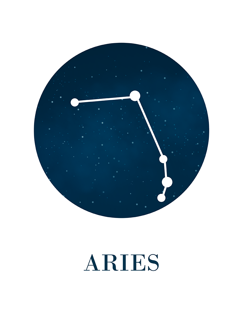 lamina Constelación Aries
