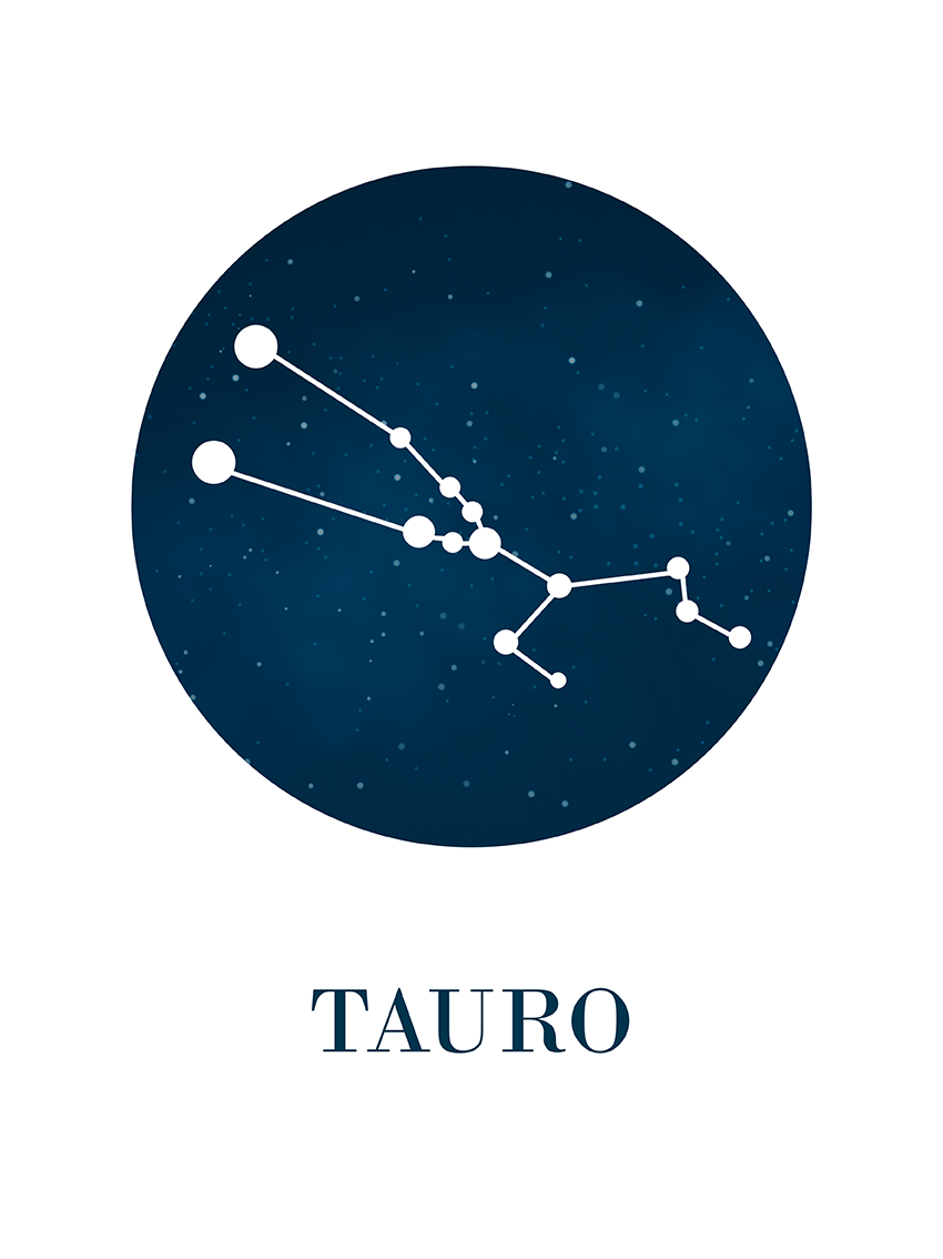 lamina Constelación Tauro