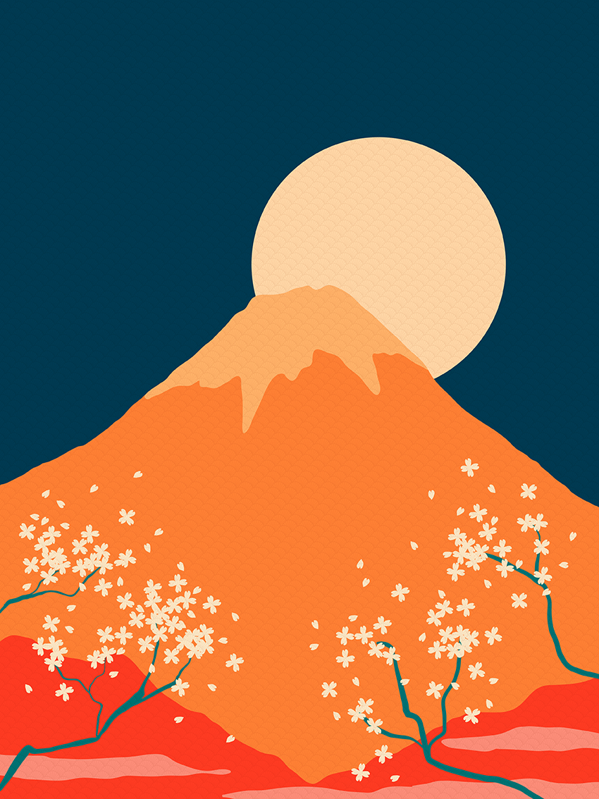 lamina Monte Fuji
