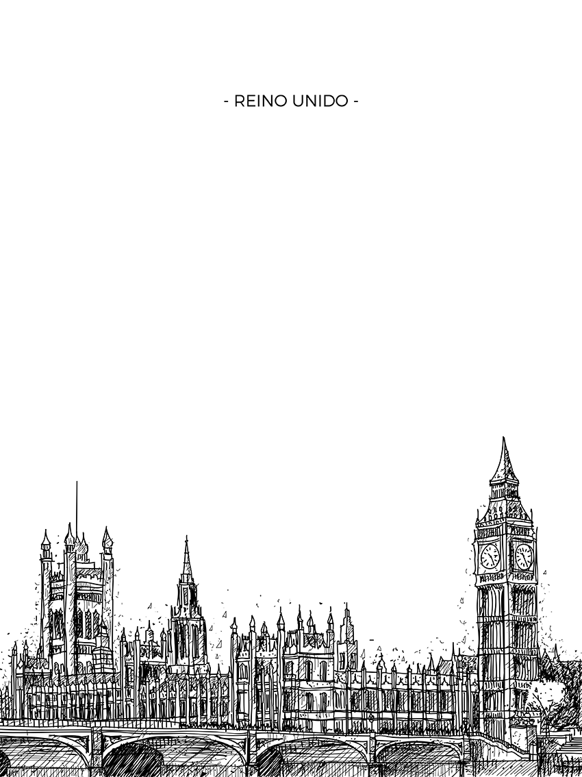 lamina Palacio de Westminster, Londres