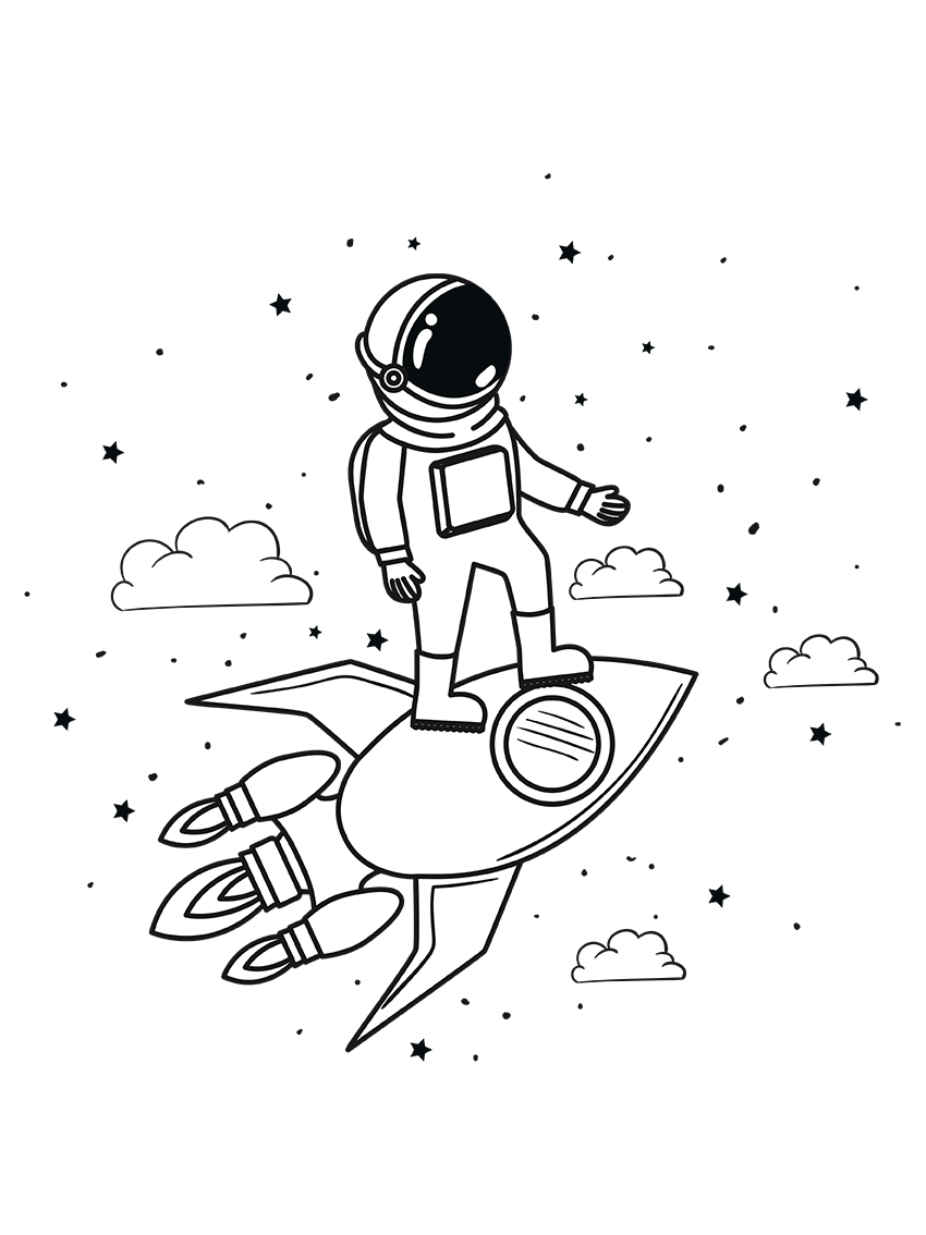 vinilo Astronauta