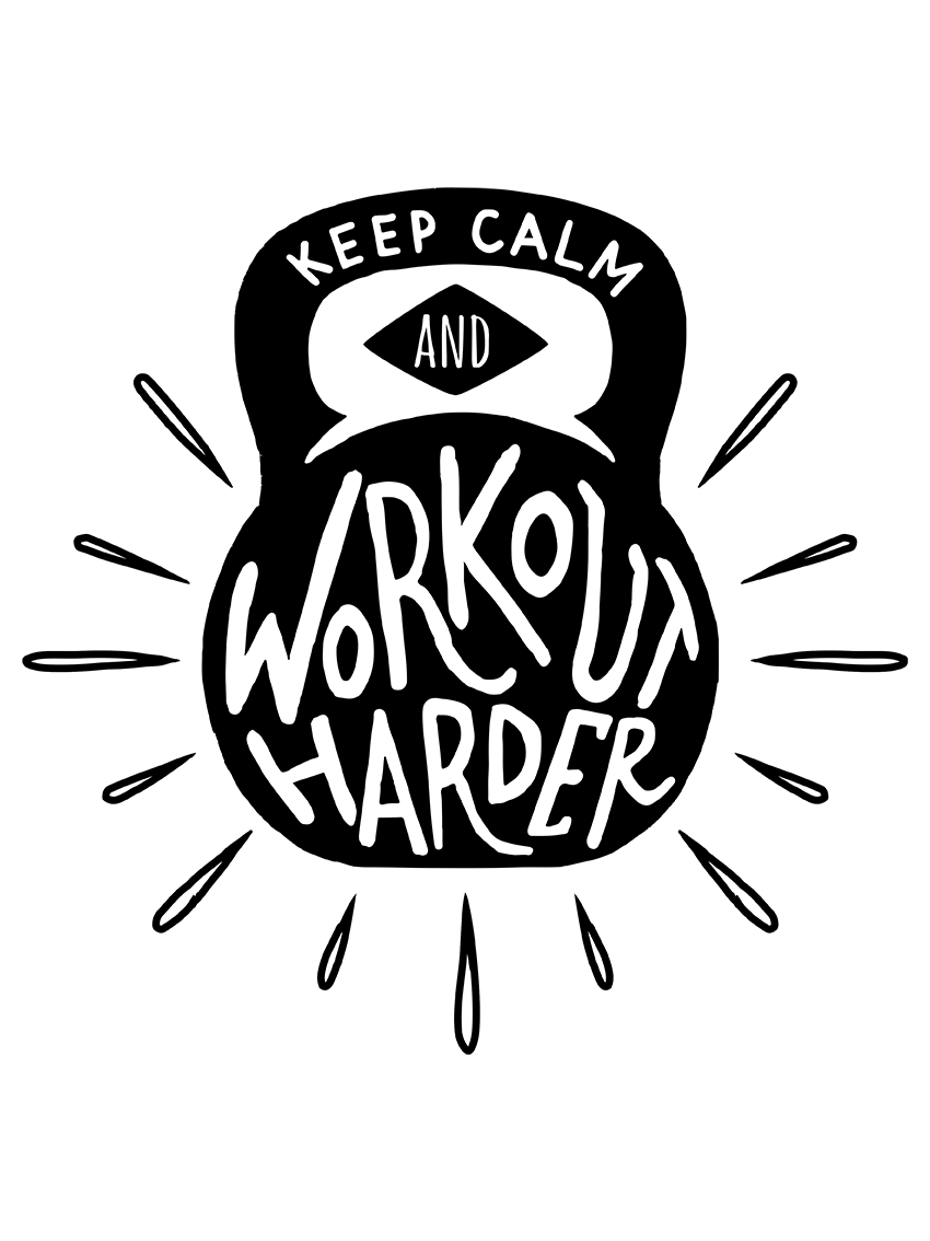 vinilo Workout Harder