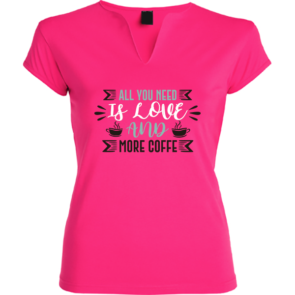 camiseta mujer fucsia