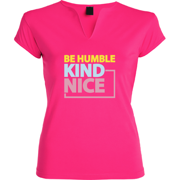 camiseta mujer fucsia