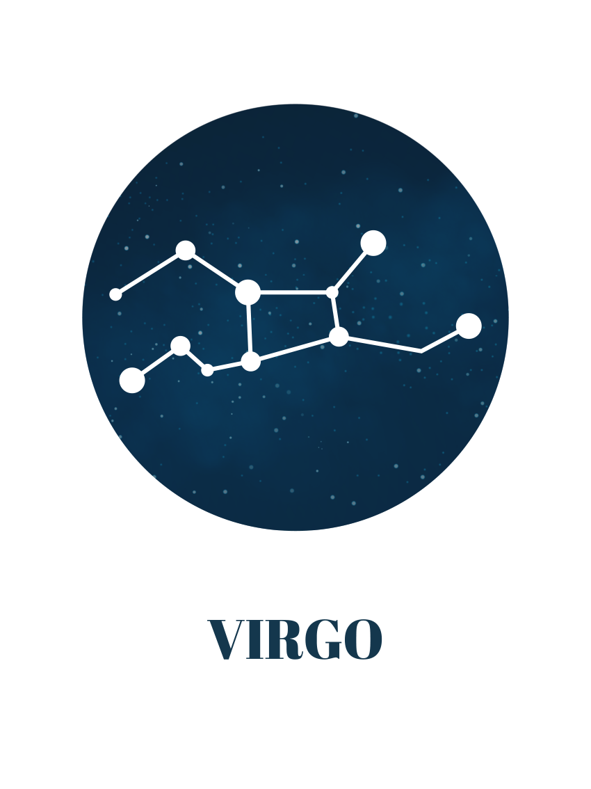 lamina Constelación Virgo