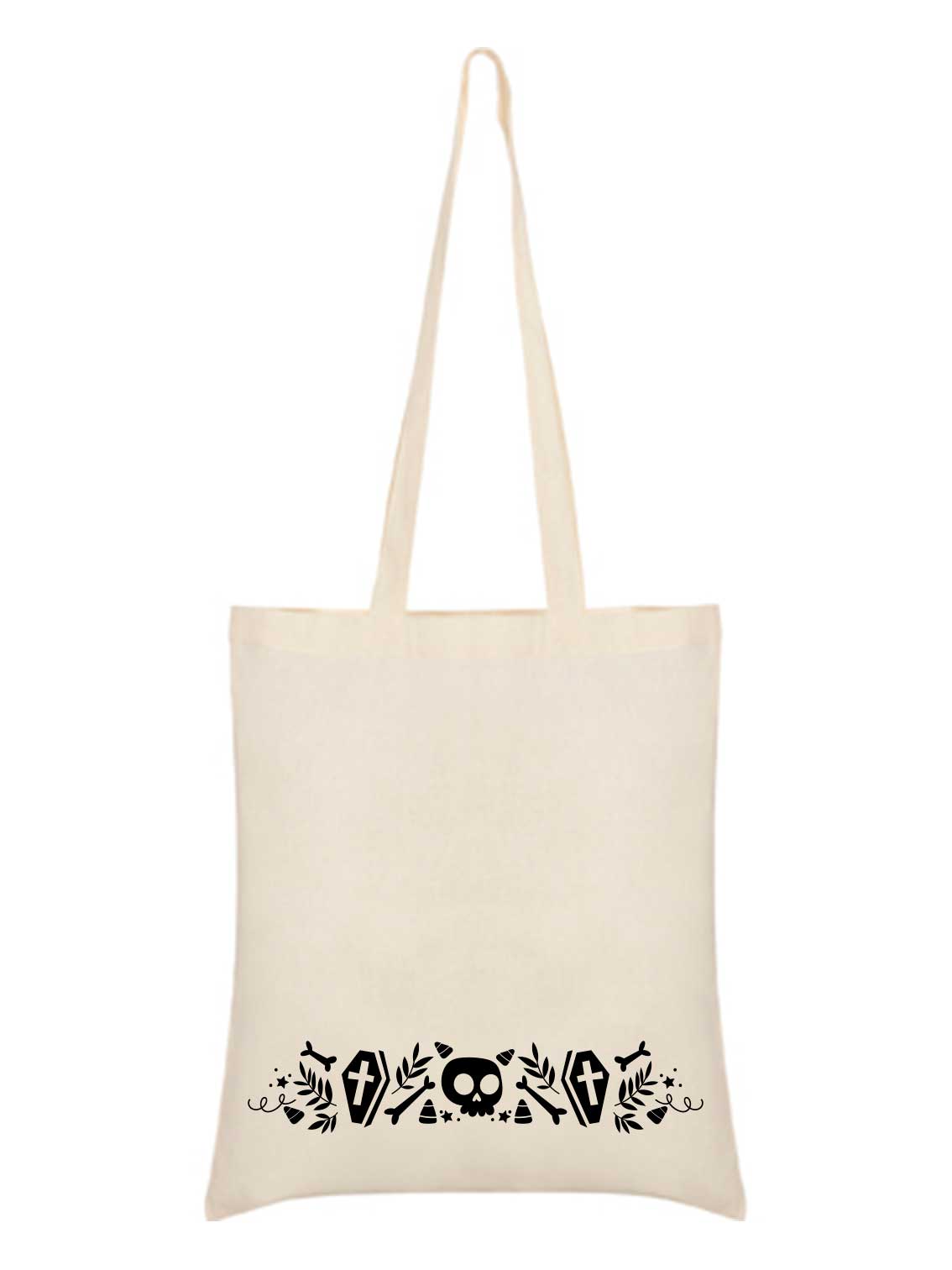 bolsa de tela para caramelos halloween