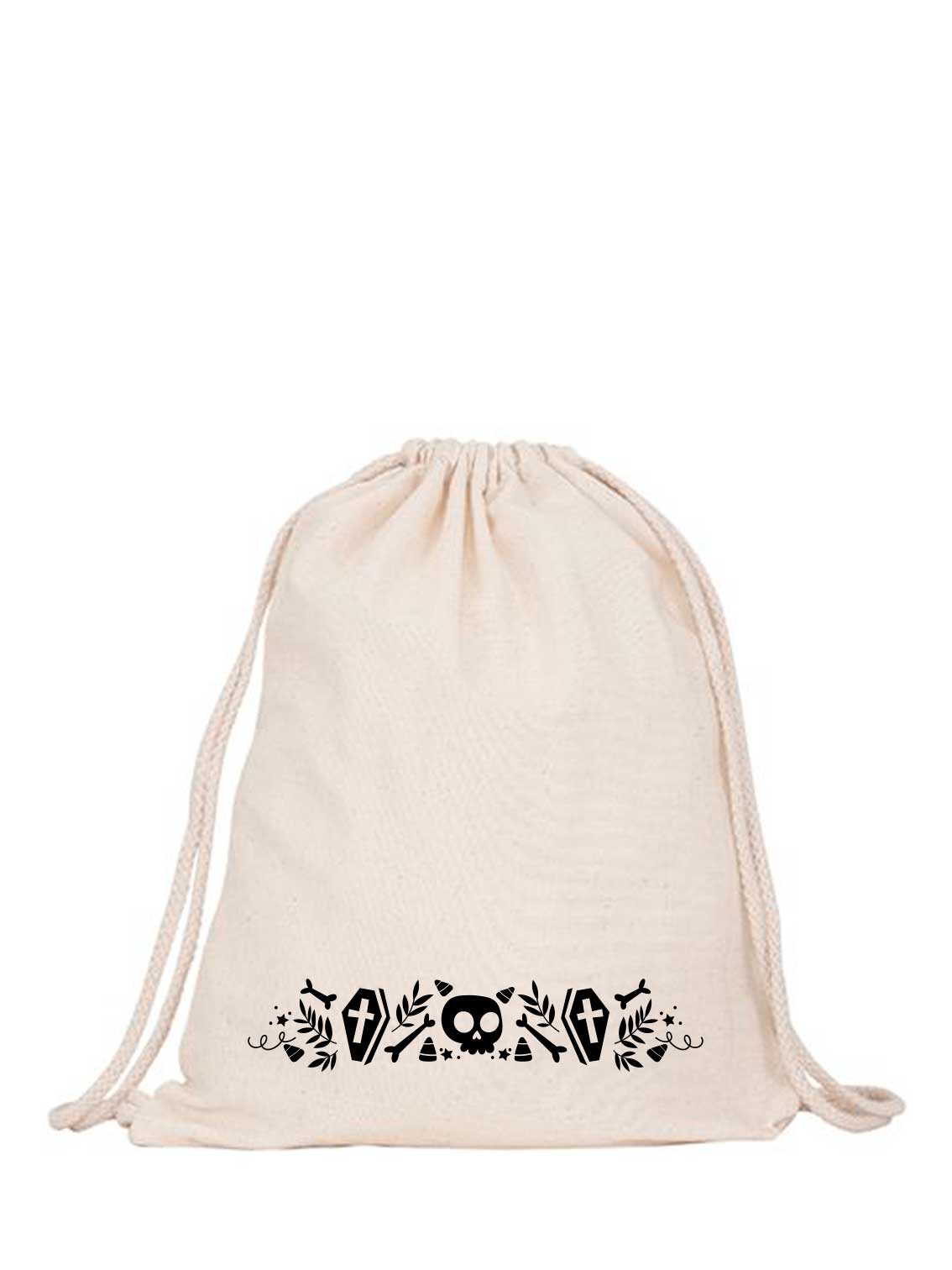 mochila con calavera para halloween